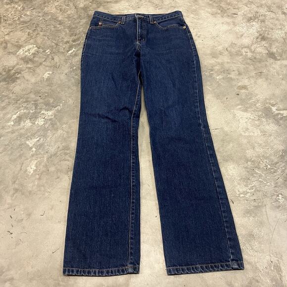 Vintage 90s GUESS Tapered Leg Jeans Men's 30x30 Blue Denim USA - Picture 1 of 9